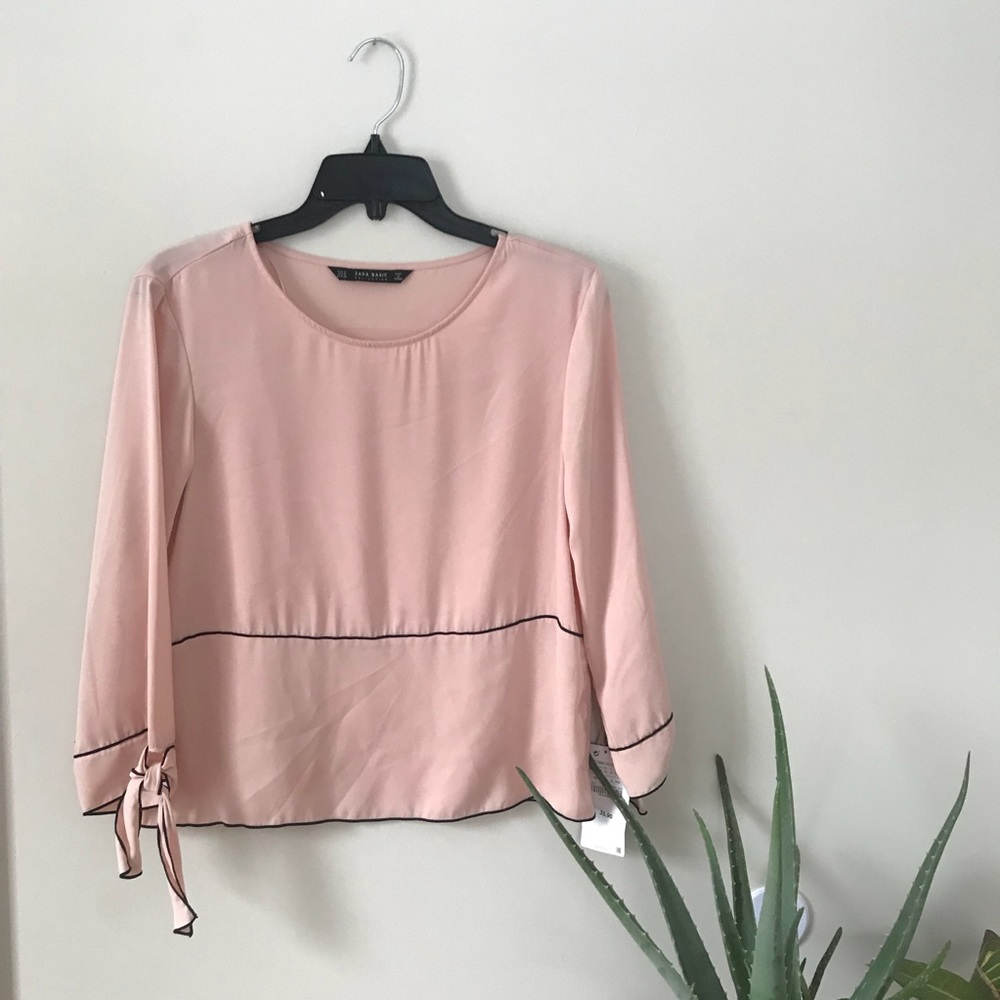 Pink Zara blouse